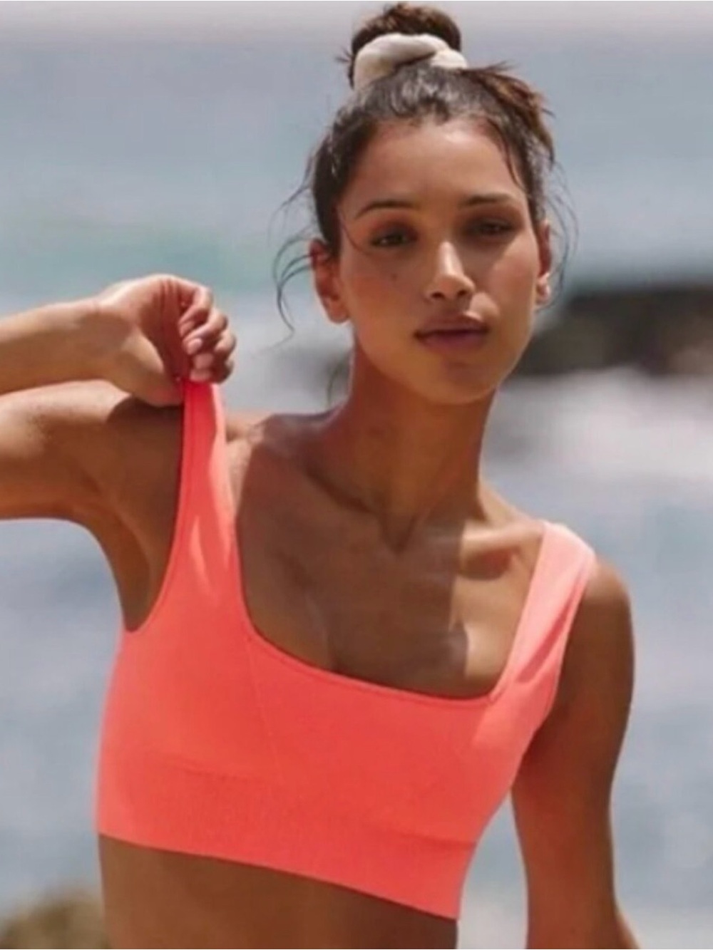 FP Movement by Free People Good Karma Square Neck Bra